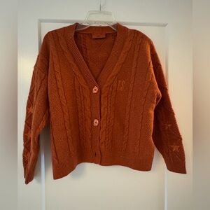 TLOAS Taylor Swift 🧡 The Life of a Showgirl Cardigan Youth Small/Medium